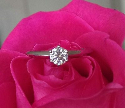Vintage Tiffany & Co. Engagement Ring. Save off Retail with this Pre Loved Diamond Engagement Ring