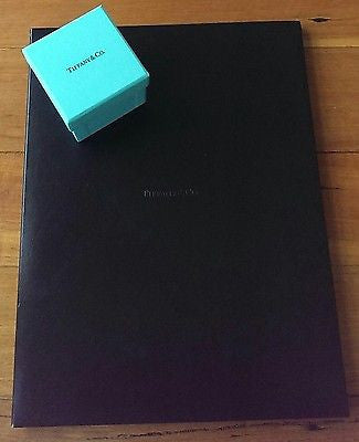 Tiffany & Co 0.43ct E/VVS1 Etoile Solitaire Diamond Engagement Ring