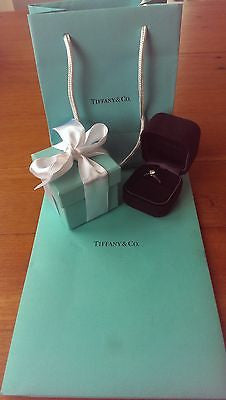 Vintage Tiffany & Co. Engagement Ring. Save off Retail with this Pre Loved Diamond Engagement Ring