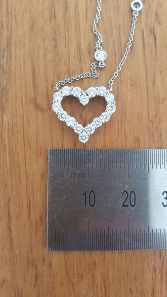 Second Hand Tiffany & Co. Diamond and Platinum Pendant.