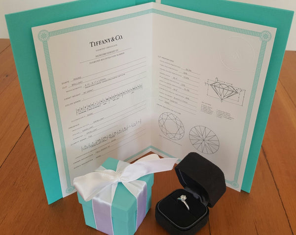 Pre Loved Tiffany & Co. Diamond Engagement Ring