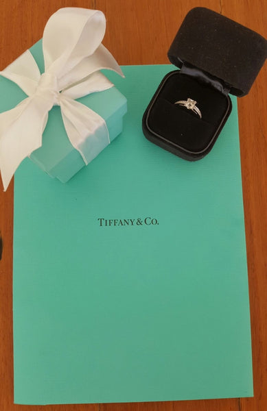 Pre Loved Tiffany & Co Diamond Engagement Ring.