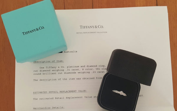 Vintage Tiffany & Co. Engagement Ring