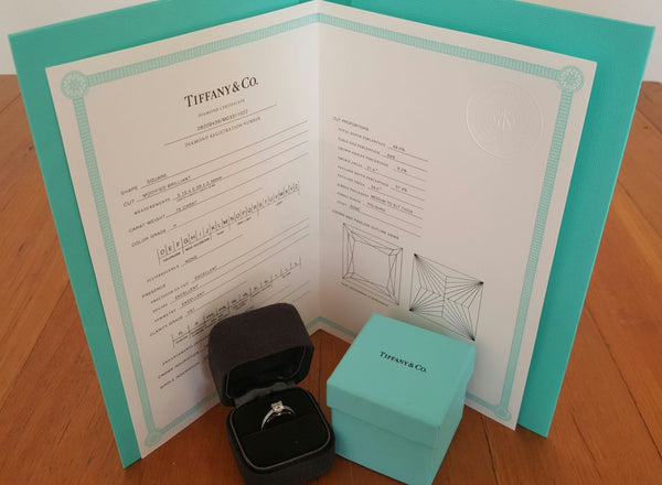 Vintage Tiffany & Co. Engagement Ring