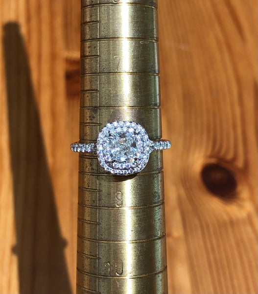 Tiffany & Co. 1.31tcw G/VS1 Diamond Soleste Engagement Ring Cert/Val/Rcpt/Boxes