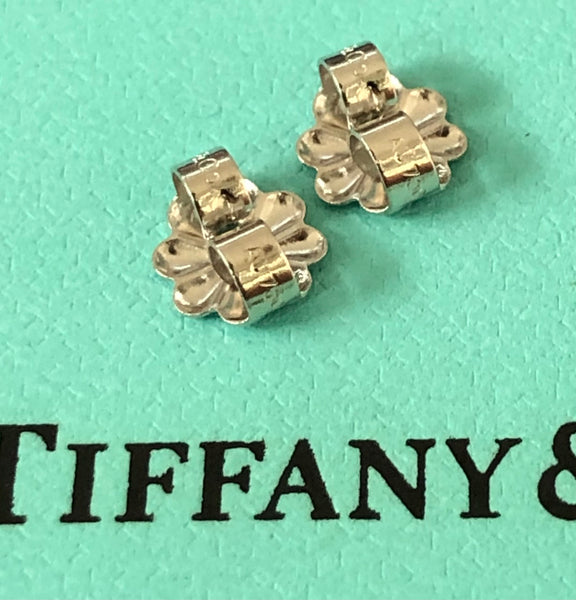 Tiffany & Co. Diamond and 18ct White Gold 1837 Stud Earrings