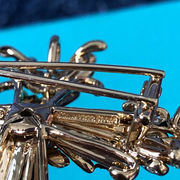 Tiffany & Co. 1.18tcw Diamond & 18ct Solid Gold Maltese Cross Rcpts/Boxes $32000