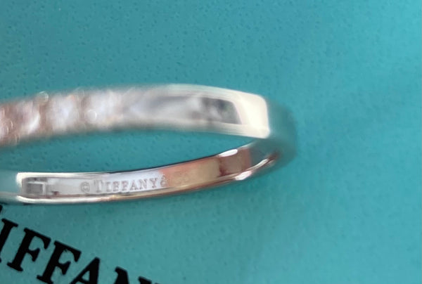 Tiffany & Co. 0.23tcw Diamond Novo Half Eternity Wedding Anniversary Band
