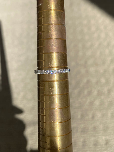 Tiffany & Co. 0.23tcw Diamond Novo Half Eternity Wedding Anniversary Band