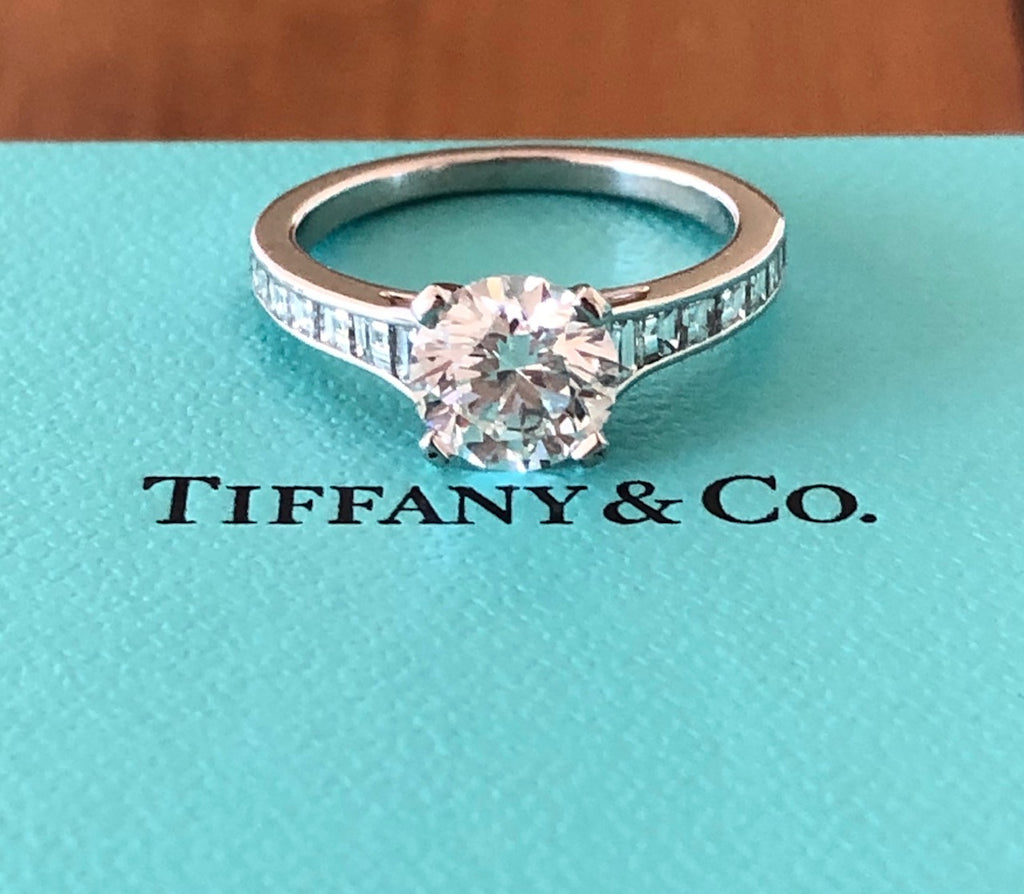 Buying and Selling a Pre-Loved Tiffany & Co. 2.16tcw Diamond Engagement Ring