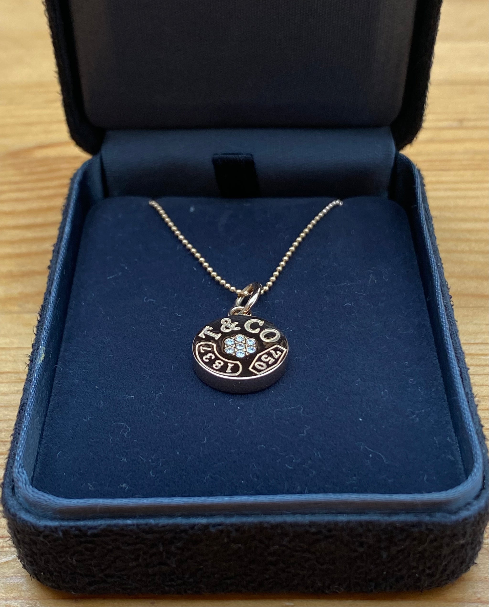 Tiffany Heart Tag Necklace Large Antique Tiffany Locket Tiffany