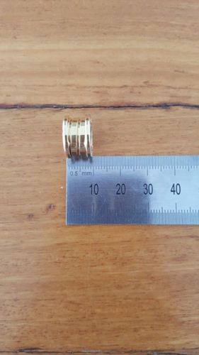 Bvlgari Bulgari Bzero1 18ct Yellow Gold Pendant w/ Certificate & Packaging $3890