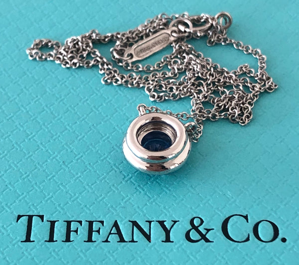 Tiffany & Co. 0.79tcw Tanzanite & Diamond Soleste Pendant in Platinum RRP $5800