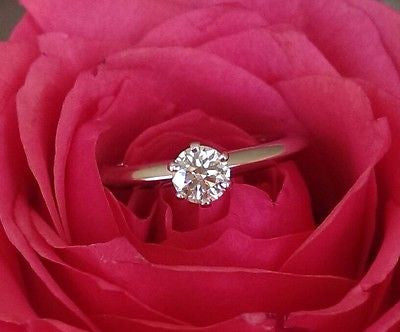 Vintage Tiffany & Co. Engagement Ring Save off Retail with this Pre Loved Diamond Engagement Ring