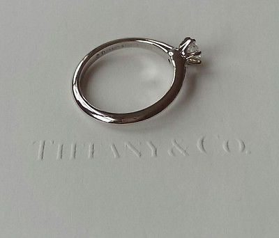 Vintage Tiffany & Co. Engagement Ring. Save off Retail with this Pre Loved Diamond Engagement Ring