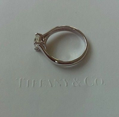 Pre Loved Tiffany & Co Diamond Engagement Ring. Save money off retail with this Vintage Tiffany & Co. Diamond Engagement Ring. 
