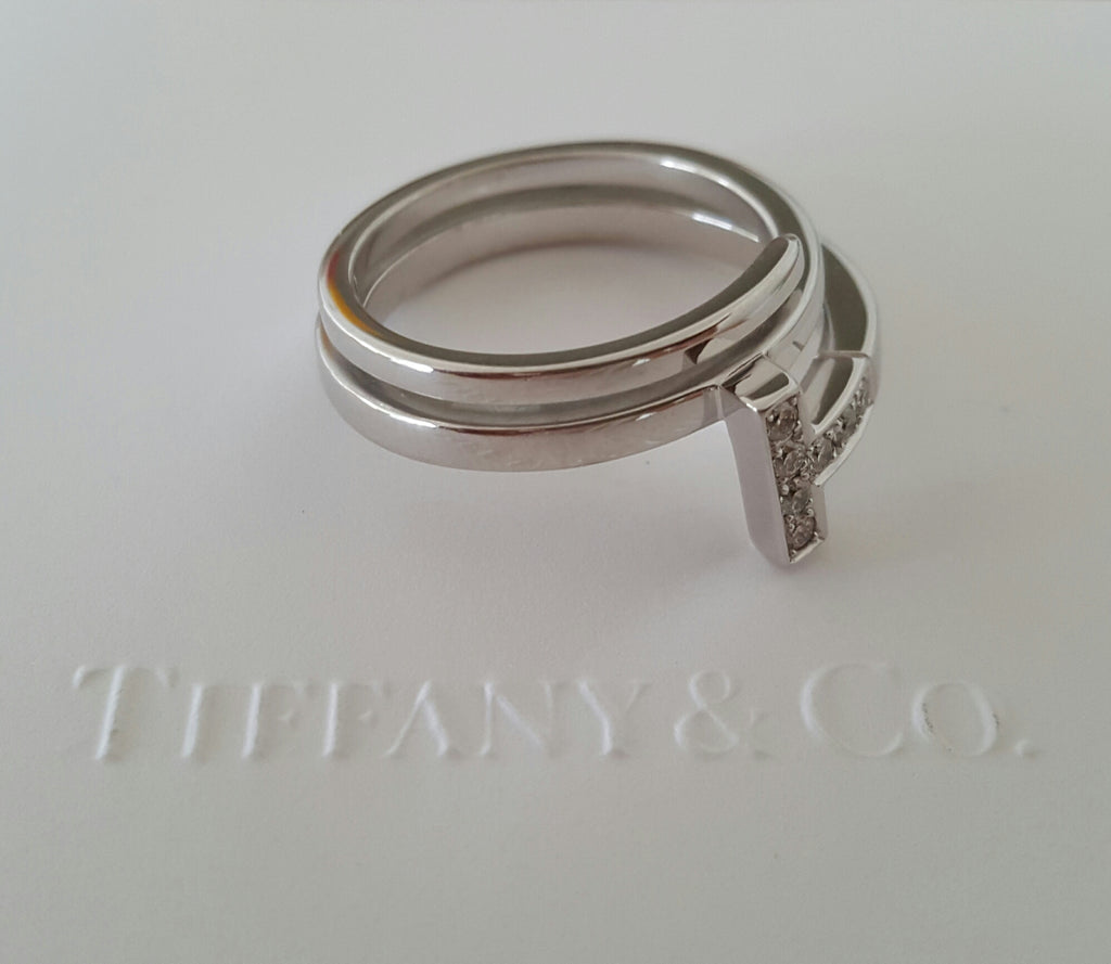 Tiffany t sales square wrap ring
