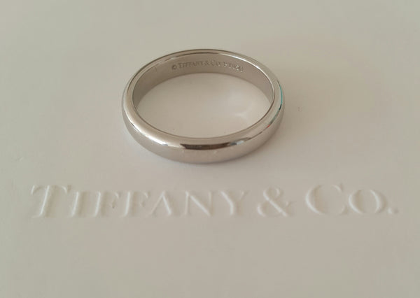 Tiffany & Co. 3mm Women's Classic Platinum Wedding Band