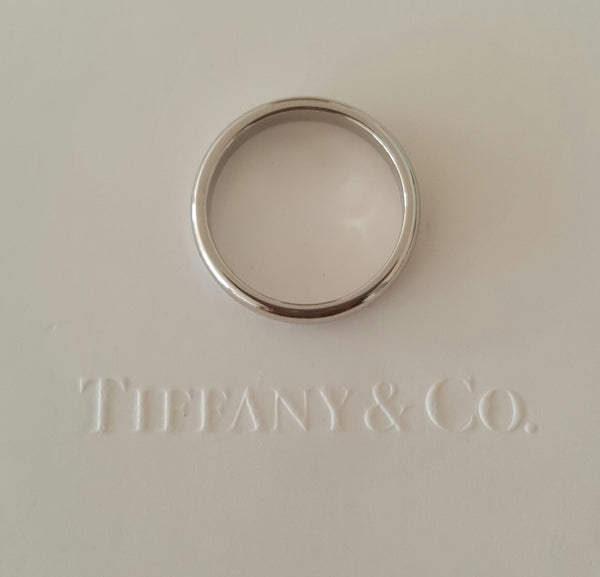 Tiffany & Co. 3mm Women's Classic Platinum Wedding Band