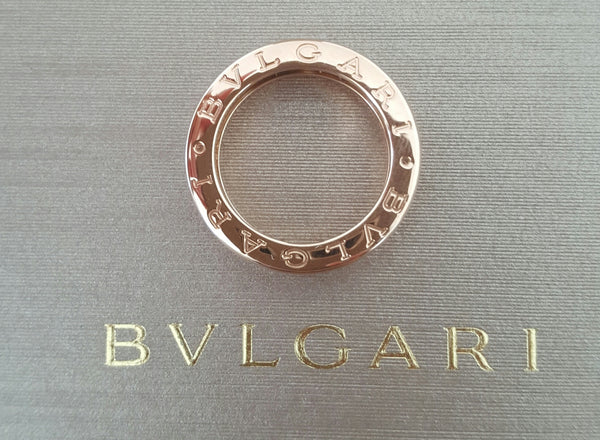 Bulgari Bvlgari BZero1 1 Band Ring in 18ct Rose Gold Ring REF: AN852422 US 5
