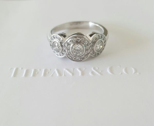 Tiffany & Co. 0.55tcw Circlet Engagement Anniversary Dress Ring Plat RRP $8400
