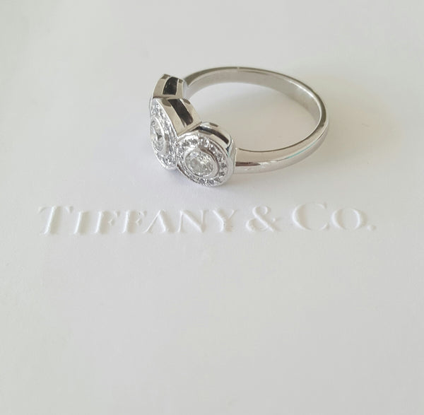 Tiffany & Co. 0.55tcw Circlet Engagement Anniversary Dress Ring Plat RRP $8400