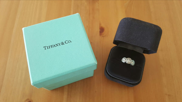 Tiffany & Co. 0.55tcw Circlet Engagement Anniversary Dress Ring Plat RRP $8400