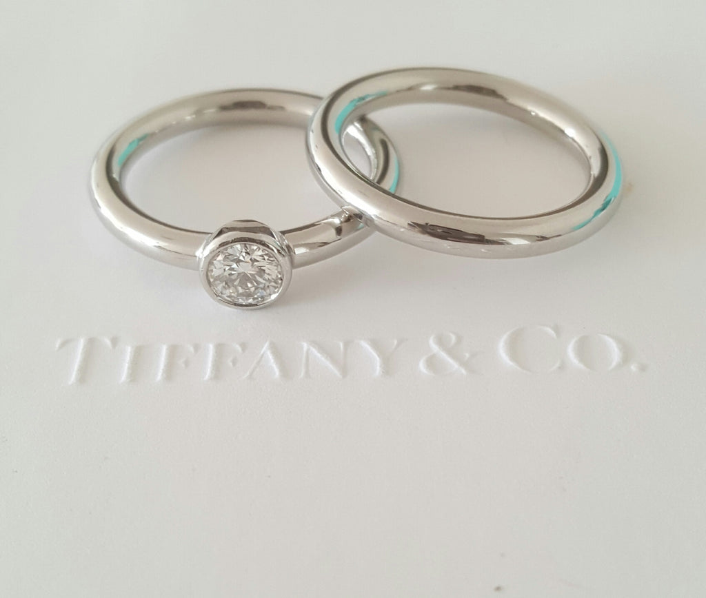 Tiffany bezet engagement ring discount