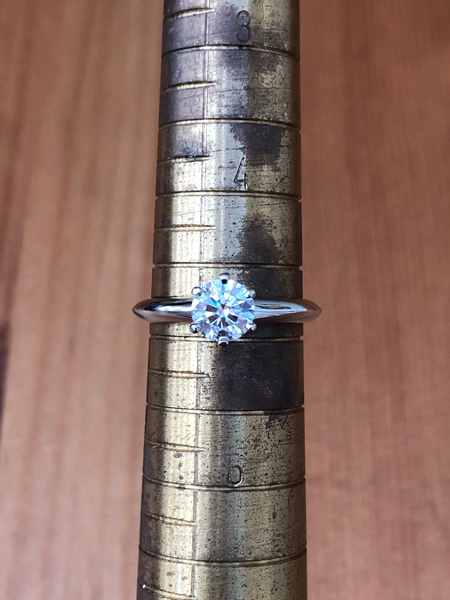 Tiffany & Co. 0.70ct G/VS1 Diamond Solitaire Engagement Ring PT950 Cert/Val/Rcpt/Boxes
