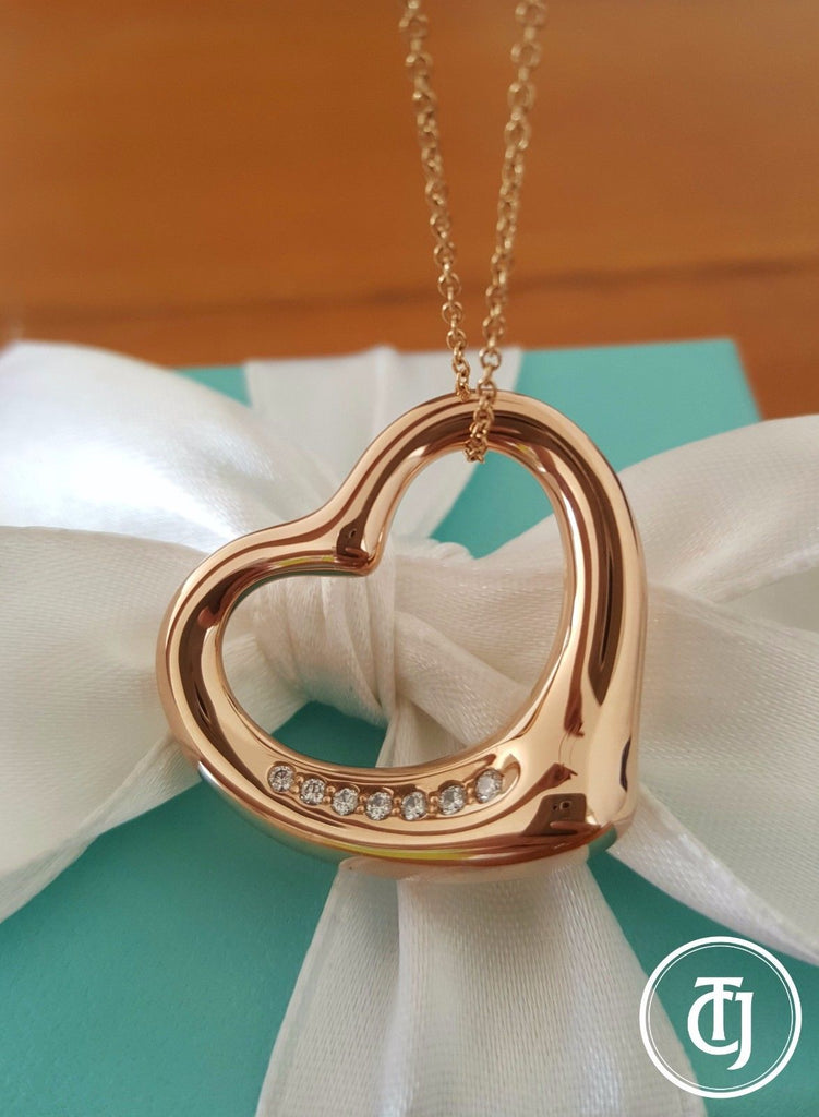 Buy Vintage Tiffany Co Heart Pendant Catherine Trenton