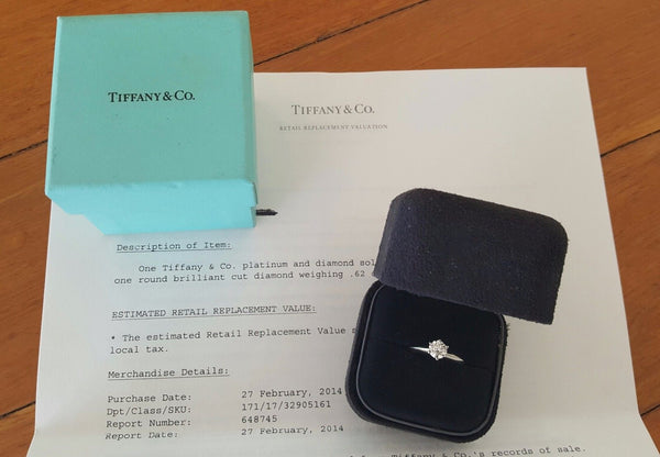 Vintage Tiffany & Co. Engagement Ring