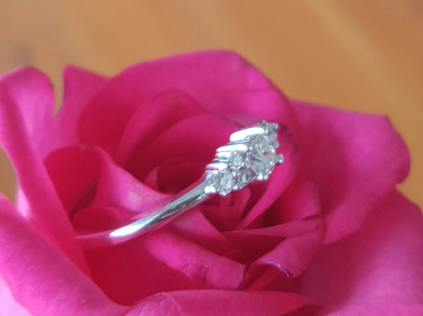 Pre Loved Hearts on Fire Diamond Engagement Ring