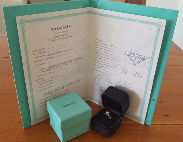 Vintage Tiffany & Co. Engagement Ring