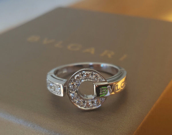 Vintage or Near New Bvlgari Diamond Engagement Ring