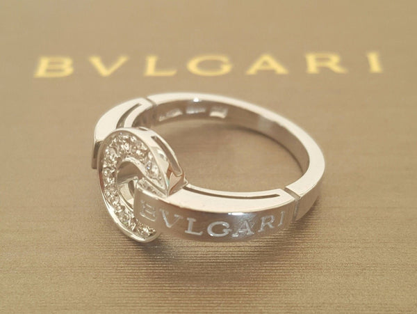 Vintage Bvlgari Bulgari Diamond Engagement Ring