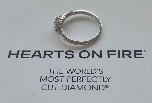 Save money on Vintage Hearts on Fire Diamond Engagement Ring