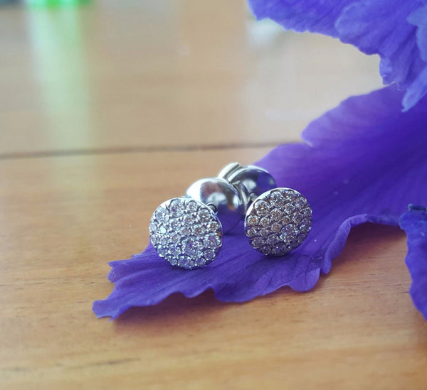 Vintage Tiffany & Co. Diamond Earrings