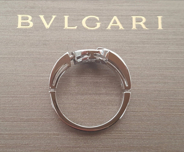 Save on Luxury. Bvlgari Diamond Engagement Ring.