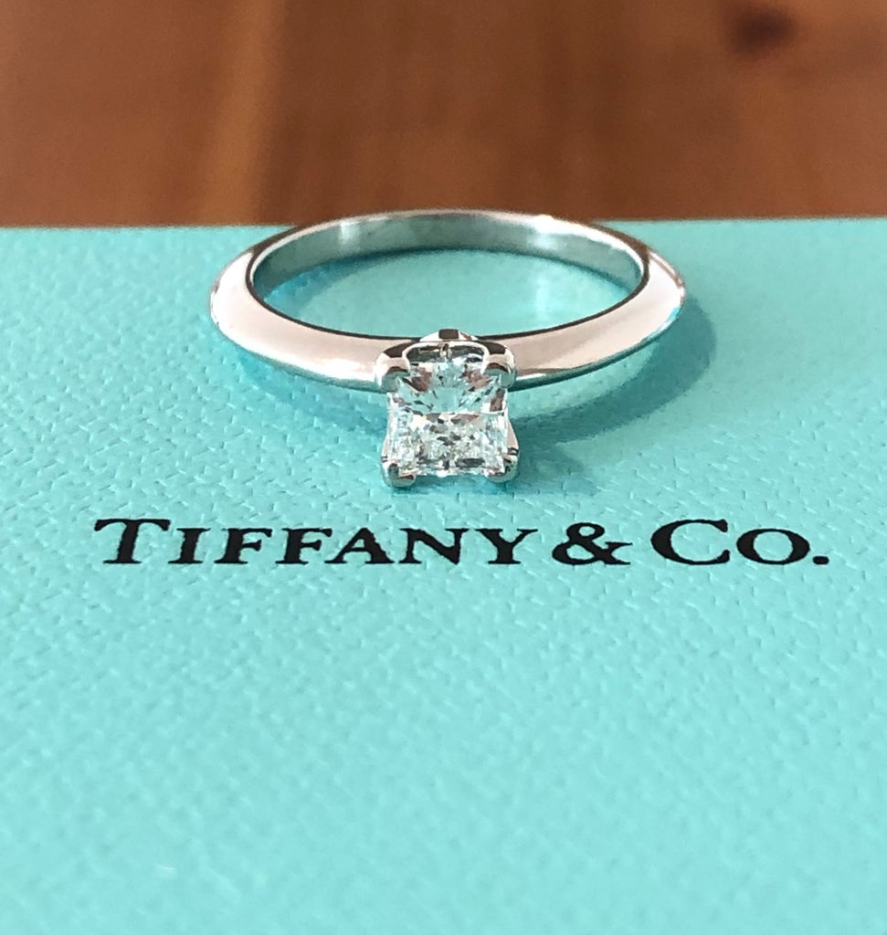 Diamond Engagement Rings Tiffany 50ct Ring Tiffany E/VVS2 Diamond