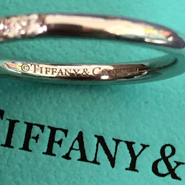 Tiffany & Co. 0.80tcw E/VVS2 Soleste Diamond Double Halo Engagement Ring Crt/Val