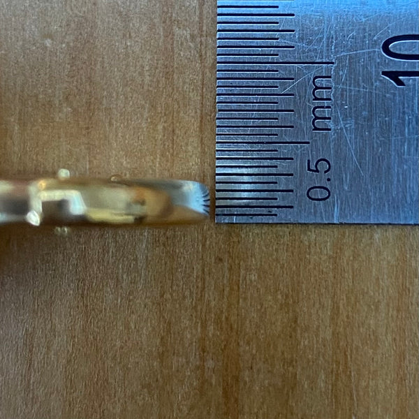 Tiffany & Co. Solid 18ct Gold 1980s Vintage Lock Pendant Extra Large 12.74 grams