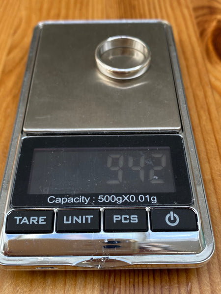 Tiffany & Co. Forever Platinum Wedding Band 4.5mm wide Boxes PT950 9.42gms