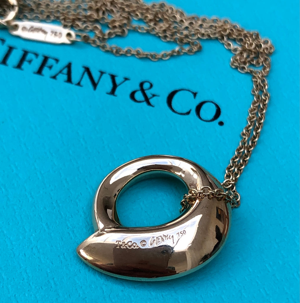 Tiffany frank on sale gehry fish necklace