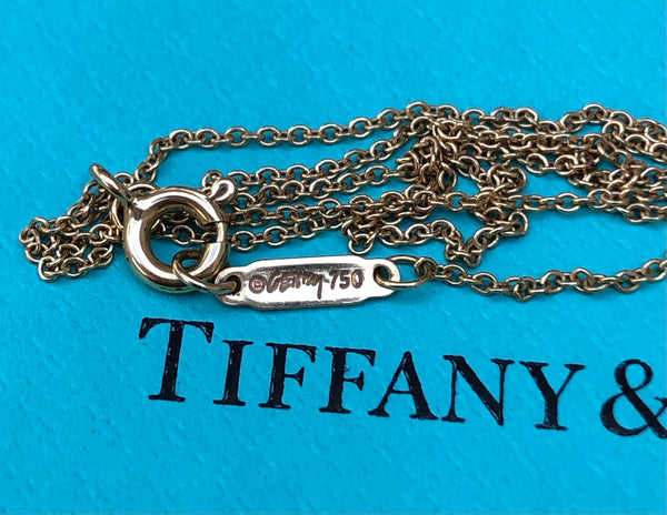 Tiffany & Co. Vintage Frank Gehry Circle Fish Pendant Necklace 18ct Yellow Gold