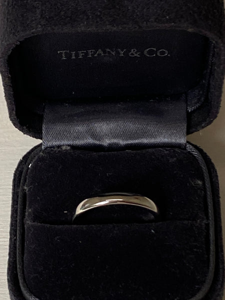Tiffany & Co. Forever Platinum Wedding Band 3mm wide Box PT950