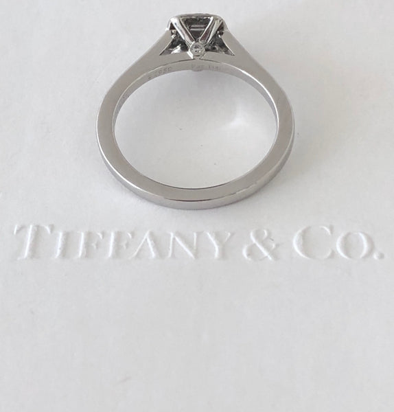 Tiffany & Co. 0.41tcw G/VVS1 Legacy Diamond Engagement Ring Platinum