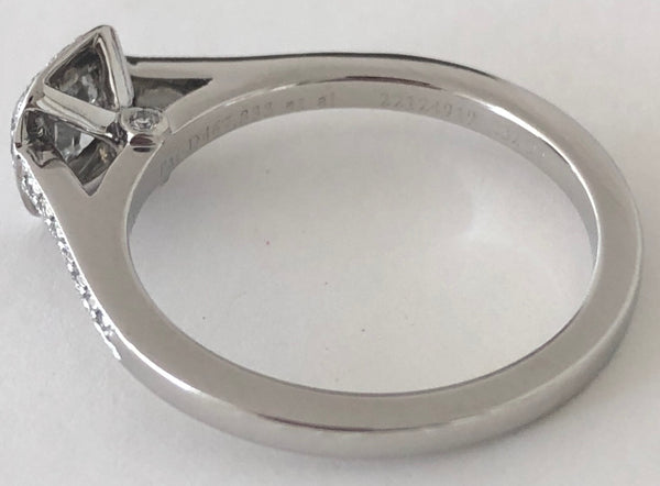 Tiffany & Co. 0.41tcw G/VVS1 Legacy Diamond Engagement Ring Platinum