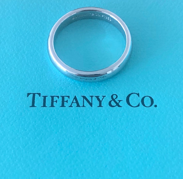Tiffany & Co. 3mm Lucida Platinum PT950 Band with Tiffany Box $1950