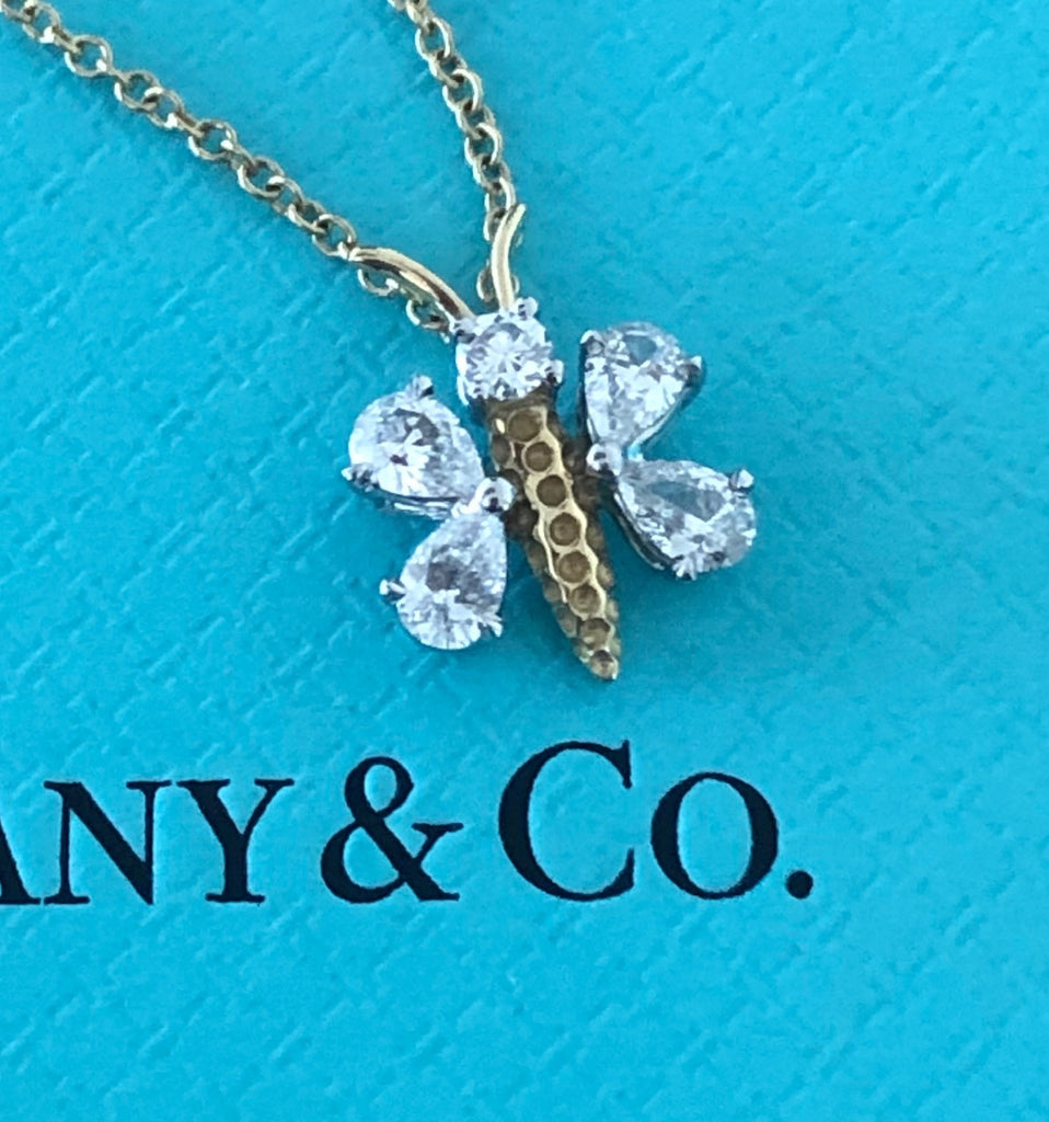 Tiffany & Co. Butterfly Necklace in Sterling Silver – myGemma| Item #103068