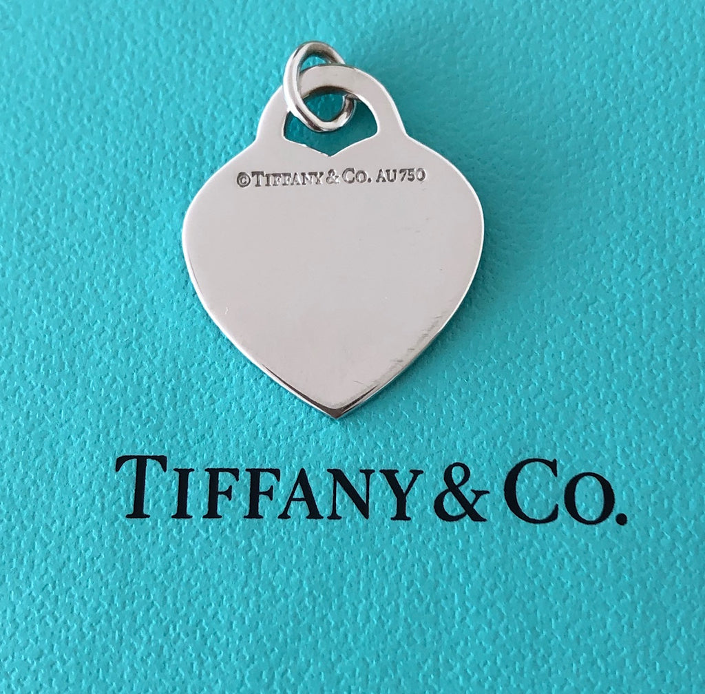 Tiffany 18ct White Gold 'Return To Tiffany' Medium Heart